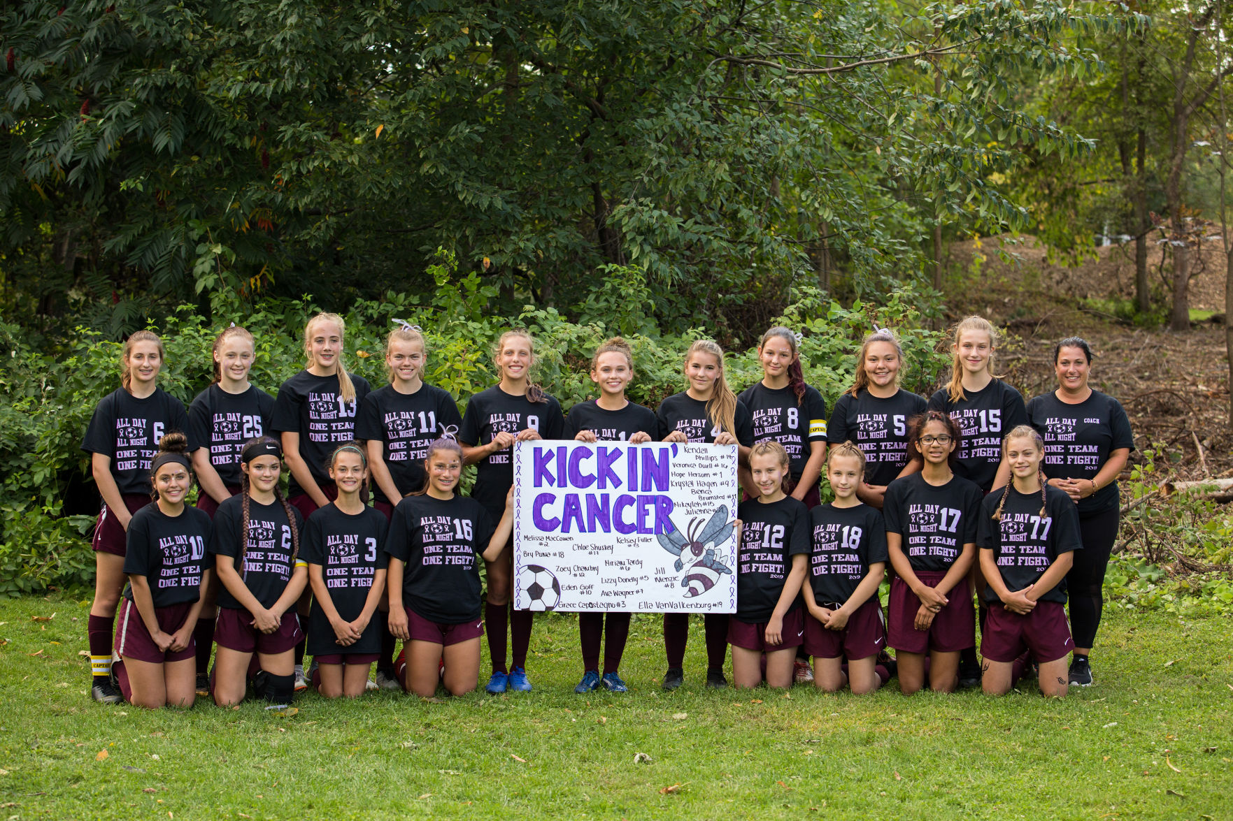 Byron-Bergen Girls JV Team